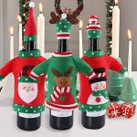 Ugly Christmas Wine Bottle Covers - 3 Pack