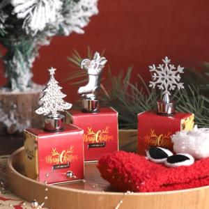 Set of 6 Christmas Wine Stoppers for Parties