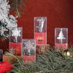 Set of 6 Christmas Wine Stoppers for Parties