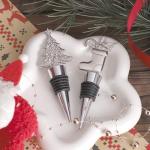 Set of 6 Christmas Wine Stoppers for Parties