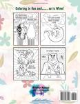 Wine Animals Coloring Book for Relaxation and Fun
