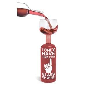 BigMouth Wine Bottle Glass – Fun Drinkware