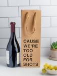Snarky Wine Gift Bag Set – 5 Humorous Pieces