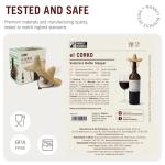 Sombrero Silicone Wine Stopper for Freshness