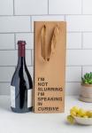 Snarky Wine Gift Bag Set – 5 Humorous Pieces