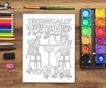Wine Life: Snarky Coloring Book for Adults