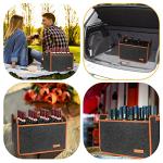 12-Bottle Insulated Wine Tote for Travel