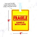  Large Fragile Luggage Tags - Set of 2