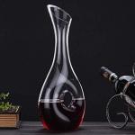 Premium Crystal Red Wine Decanter - 1.2 Liters