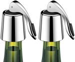 Stainless Steel Wine Stoppers Set of 2