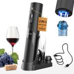 CIRCLE JOY 7-in-1 Electric Wine Opener Set