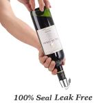 Stainless Steel Wine Stoppers Set of 2
