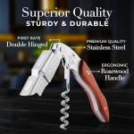 Zulay Kitchen Premium Wine Corkscrew & Opener