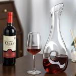 Premium Crystal Red Wine Decanter - 1.2 Liters