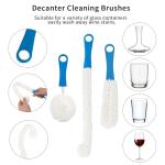 Wine Decanter Drying Rack with Cleaning Accessories