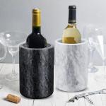 Flexzion Marble Wine Chiller - Stylish Cooler & Holder