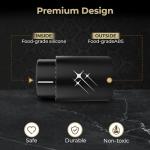 Set of 2 Vacuum Wine Stoppers for Freshness