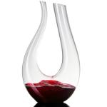 Luxurious U-Shaped Crystal Wine Decanter