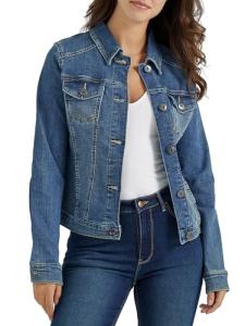 Women’s Blue Denim Jacket for Wine Tasting | Classic Vineyard Outfit Layer