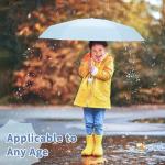 Compact Travel Umbrella for Sun and Rain