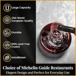 Elegant 66 Oz Wine Decanter with Crystal Stopper