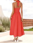 Flowy Midi Dress for Wine Tasting | Chic Vineyard & Winery Outfit
