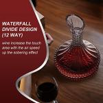 Hand Blown Crystal Wine Decanter for Wine Lovers