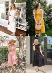 Flutter Sleeve Midi Dress for Wine Tasting | Chic Vineyard Outfit