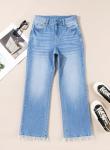Stylish High Waisted Flared Baggy Jeans for Wine Tasting | Chic Vineyard Pants Outfit for Women