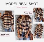 Women’s Plaid Flannel Shirt for Wine Tasting | Cozy Fall Vineyard Outfit