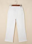 Chic Wide Leg White Jeans for Wine Tasting | Fall Vineyard Pants Outfit for Women