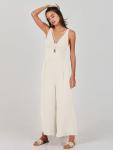 Women’s Summer Wide Leg Jumpsuit for Wine Tasting | Elegant Vineyard Outfit