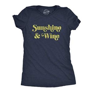 Sunshine and Wine Shirt for Women | Funny Wine Tasting Tee