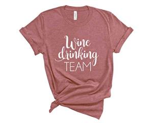 Wine Drinking Team Shirt for Women | Funny Wine Tasting Tee