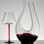 Luxurious U-Shaped Crystal Wine Decanter