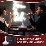 Hand Blown Crystal Wine Decanter for Wine Lovers