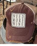 Funny Wine Trucker Hat for Women and Girls