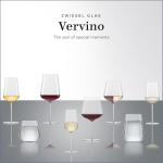 ZWIESEL GLAS Vervino Allround Universal Wine Glasses Set of 6 | Best Multi-Purpose Crystal Stemware for Red & White Wine
