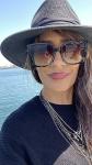 Women’s Black Wide Brim Straw Panama Hat | Stylish Sun Hat for Winery Outfits, Wine Tasting & Summer Travel