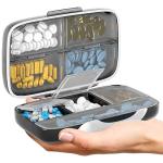 Travel Pill Organizer - Portable 8 Compartment Case