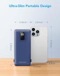 Compact 10000mAh Power Bank for Travel