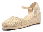 Tan Women’s Wedge Sandals | Chic Winery Shoes for Wine Tasting Outfits & Vineyard Fashion