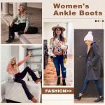 Chunky Cutout Black Ankle Boots for Women | Chic Fall Winery Fashion & Wine Tasting Outfit Shoes