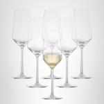 ZWIESEL GLAS Pure Champagne Glasses Set of 6 | Affordable High-End Crystal Stemware