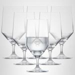 ZWIESEL Glas Pure Water Glasses Set of 6 | Durable Crystal Tumblers & Stylish Drinking Glasses to Match Wine Glass Collection