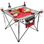 Portable Outdoor Wine Table for Camping and Picnics