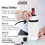 LÜXÜS Insulated Champagne Bucket for Wine Travel