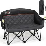 Oversized Double Camping Chair with Wine Rack