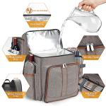Cooler Backpack Picnic Set for 4, Insulated
