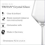 ZWIESEL GLAS Pure Beaujolais Red Wine Glasses Set